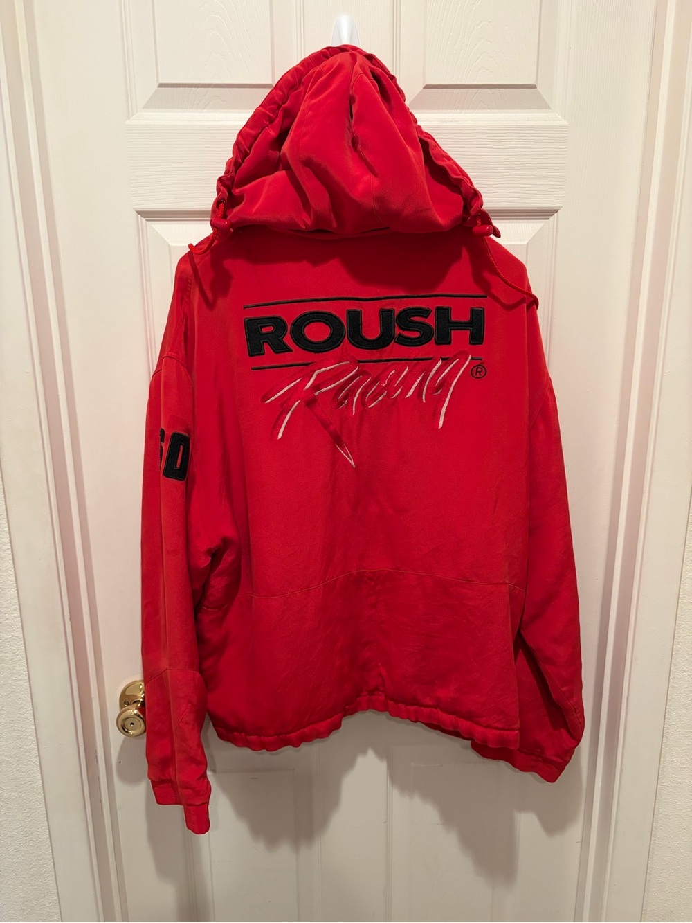 Ford Red Racing Style Jacket Roush Racing - Picture 2 of 9